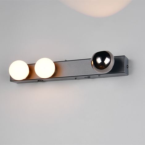 Lampe murale Arpino noir 30 cm - 238270332 (1/3)