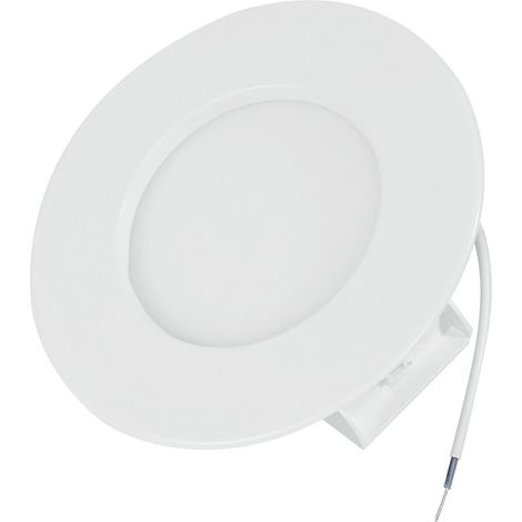 Panneau LED encastrable et saillie rond en Aluminium et plastique 9W (1/3)