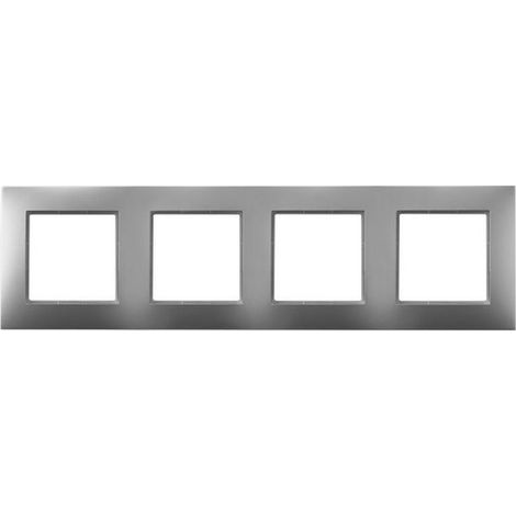 Marco Ospel r-4u 18 plástico plata 35x13 cm