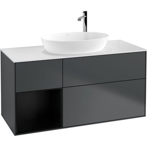 Villeroy & Boch F941PDHG Meuble sous-lavabo Finion F94 (1/2)