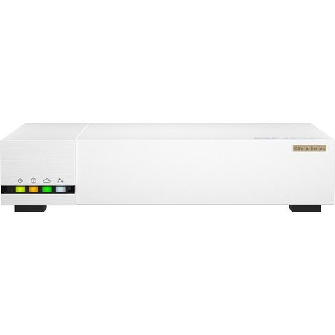 QNAP QHora-322 Router ad Alte Prestazioni con Ethernet 2.5G e 10G, Supporto VPN QuWAN, Colore Bianco (1/4)