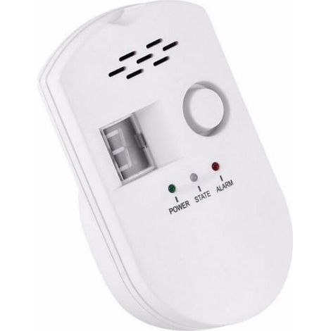Digital Natural Gas Detector, Home Gas Alarm, Gas Leak Detector, High Sensitivity LPG, LNG, Natural Coal Leak Detection, Alarm Monitor for Home/Kitchen (1/5)