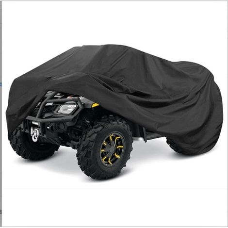 Telo di copertura per esterni 190T per ATV, quad, furgone camperizzato, impermeabile, antivento, resistente ai raggi UV, 256110120cm