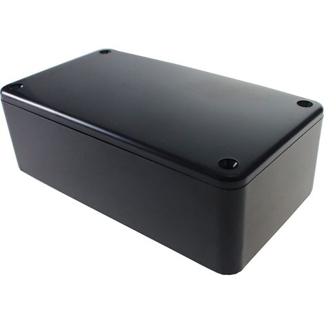 Boîtier à usage général RS PRO en ABS, 120 x 65 x 40mm, Noir IP54 ( Prix pour 1 )