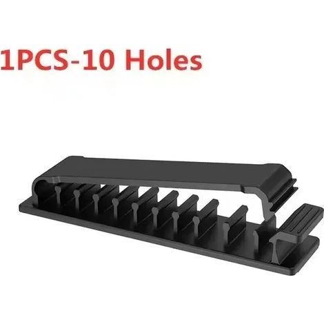 Organisateur de câbles, support de câbles, enrouleur de câble USB flexible, clips en silicone pour souris, clavier et casque. (1/5)