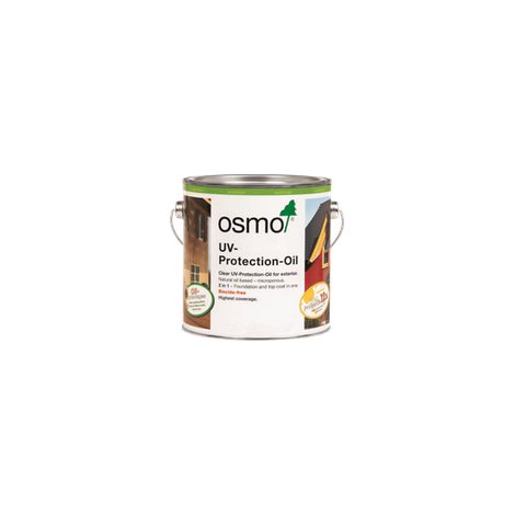 Osmo UV Protection Oil Tints - With Film Protection - Natural Matt - 2.5 Litre (1/2)