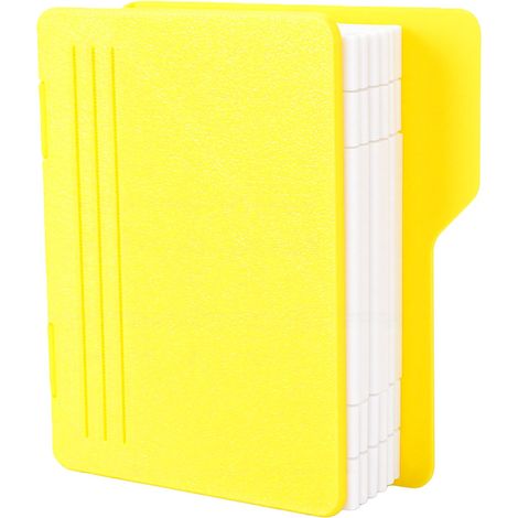 Porte-photos accordéon pliable pour 12 photos, extensible, jaune (1/5)