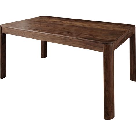 Esstisch Sheesham 140x90x76 rot-braun gebeizt TORONTO 123