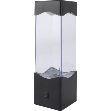 Lampe d'aquarium artificiel LED, simulation colorée, alimentée par piles USB, fausse veilleuse d'aquarium pour chambre (1/5)