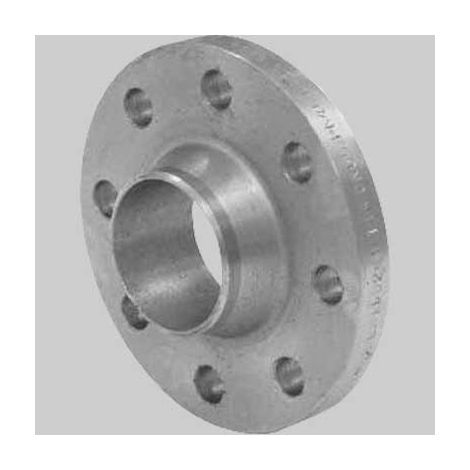 FLANGIA CON COLLARINO IN ACCIAIO AL CARBONIO A SALDARE - 2" DN 50 - 4 Fori Ø 18