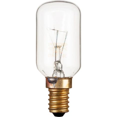 Lampe de four incandescente WPRO OVL024 40 W 220 V culot E14 74 x 27 mm (1/3)