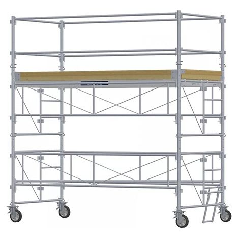Stahl-Fahrgerüst - Mini Arbeitsbühne - Maxi arbeitshöhe 3.20m - 8545010