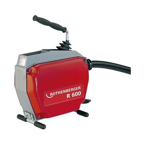 Rothenberger – Déboucheur de canalisation électrique – Longueur de travail 60 m – Compatible tuyaux 20-150 mm – Moteur 0.4 kW 230 V