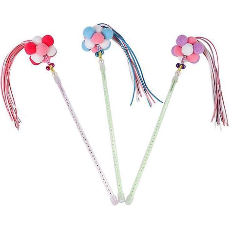 Lot de 3 pompons (1/3)