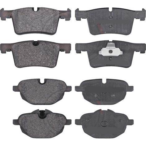 KIT PASTIGLIE FRENO ANTERIORI E POSTERIORI compatibile con BMW X4 (F26) / PASTIGLIE FRENANTI AUTO OEM FDB4394,FDB4376 / SOSTITUZIONE DIRETTA / BASSA POLVERE / SILENZIOSO
