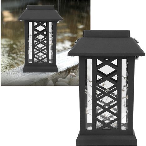 Luminaires suspendus pour terrasse extérieure, décorations paysagères, éclairage de patio, guirlandes lumineuses, lampes solaires pour jardin. (1/5)