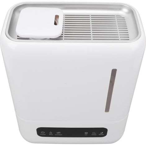 Humidificateur 4L remplissage par le haut chambre salon maison silencieux diffuseur huile essentielle arrêt auto brume 360° température constante prise UE (1/5)