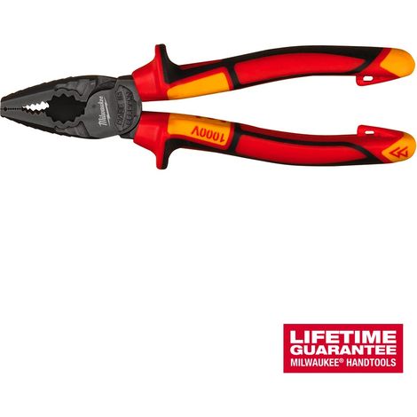 Alicate universal VDE 180mm Milwaukee (1/2)