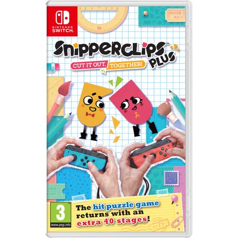 Snipperclips Plus: Cut it out, together