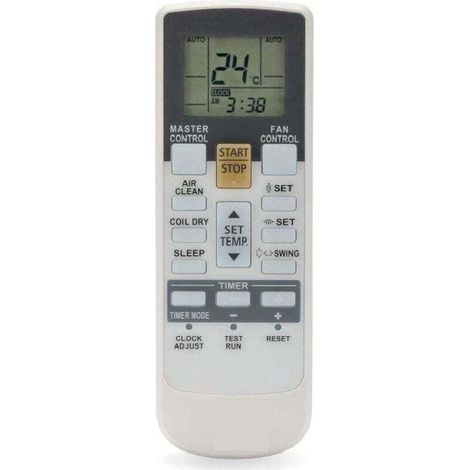 Télécommande compatible avec les climatiseurs Fujitsu et génériques, conception originale, fonctions avancées, jusqu'à 4 vitesses de ventilation, prête à l'emploi en quelques secondes (1/3)