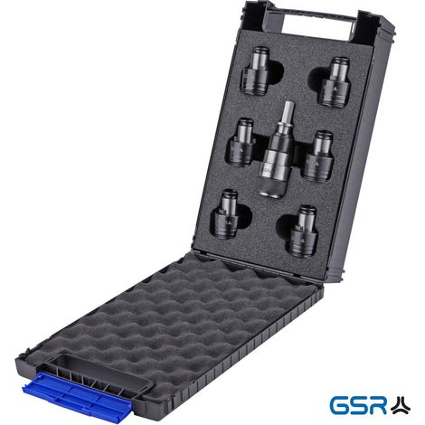 GSR Gewindeschneid-QC-Adapter e-tapping Set DIN352 M3-M12