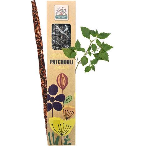 Bastoncini di incenso botanico naturale Patchouli Namaste India 25 g (1/5)