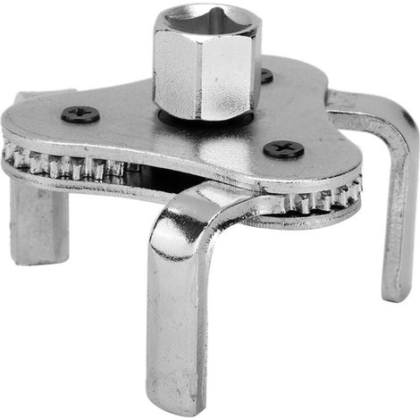 Universeller Ölfilterschlüssel, 3-Backen-Entferner, 63-105 mm Antrieb für Pkw und Lkw (flach). (1/5)