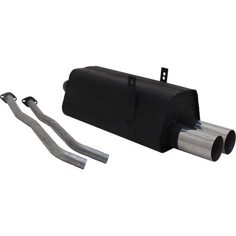 Silencieux Echappement BMW Serie 3 E36 325i - 2x76mm RL-13693856