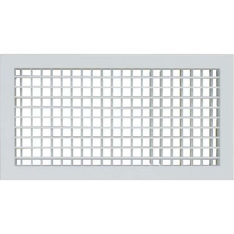 Grille de soufflage Montage mural Couleur blanche - GDD 500X200 - 542183 ATLANTIC - 542183 (1/2)