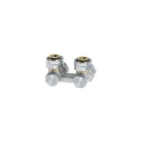 Winkelventil basic C093100402 Doppel Teflon Dichtung Messing (1/2)