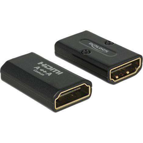 DeLOCK Delock HDMI/HDMI - HDMI - HDMI - Female connector / Female connector - Noir (65659)