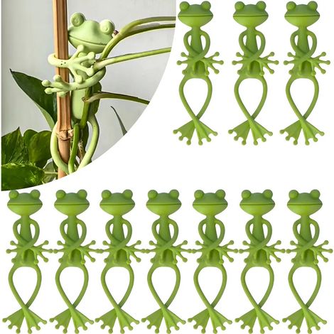 Ensemble de 5 pots de fleurs en verre colorés en forme de champignon (1/5)