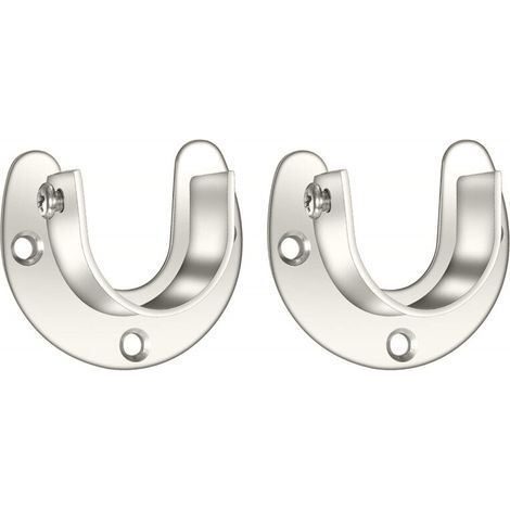 Supports de tringle de placard robustes, 2-19mm 304 ouverture (1/5)