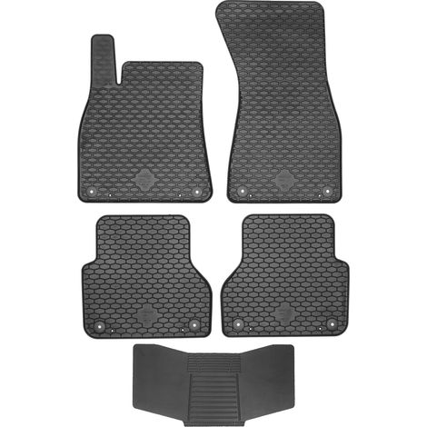Tappetini DOMA 221774 + COPERTURA 251992 - Audi A6 C8 2018- / Audi A7 II 2018- (anche per Hybrid) STOP. MONTATO AV2 anteriore e posteriore (1/5)