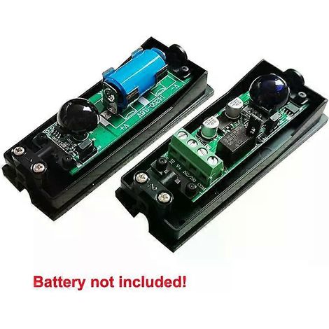 36V-Batteriebetriebener Infrarot-Lichtschranken-Außensensor für automatische Tore und Garagentore (1/4)