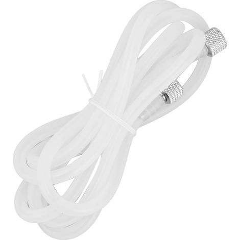 Tuyau transparent en silicone pour aérographe, filetage intérieur G1/8, accessoire de pistolet de peinture pneumatique (1/5)