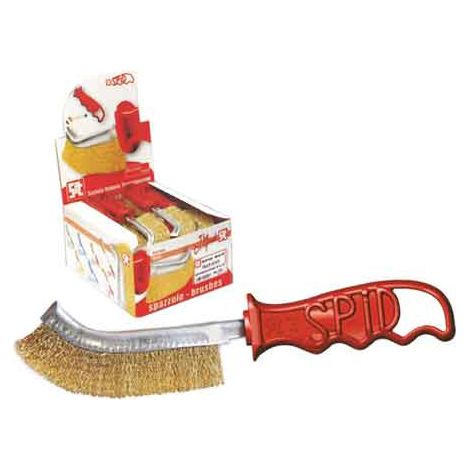 SPAZZOLA A MANO 'SPID' IN ACCIAIO IN BOX SIT Box 24 pezzi - SIT (1/2)