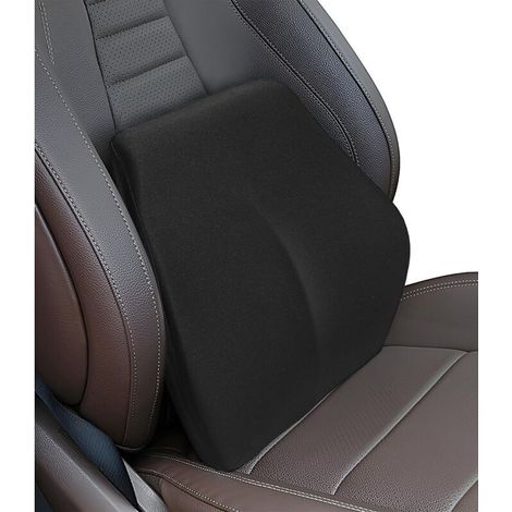 Bardusch-Coussin lombaire voiture/bureau – mousse mémoire – soulagement douleurs lombaires – chaise/siège auto (1/5)