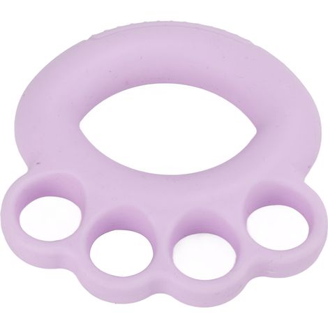 Fingerkrafttrainer, Handgrifftrainer, Silikon, für Kinder und Erwachsene, Lila (1/5)