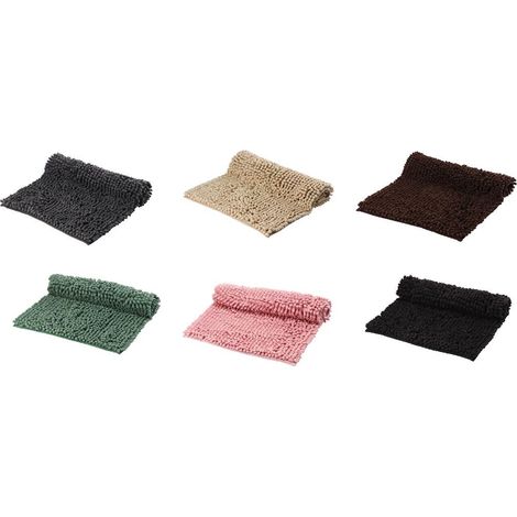 1 Pezzo Tappeto da Bagno in Tessuto Antiscivolo 50 x 80 cm 6 Colori (1/2)