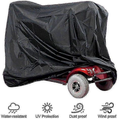 Housse robuste de protection contre la pluie, les UV, la poussière et l'eau pour le scooter de mobilité Srbtv-mobility (1/5)