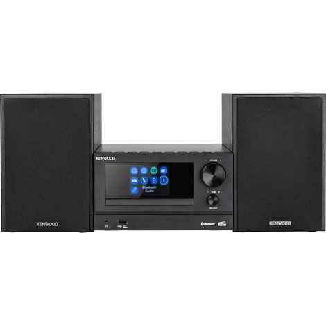 Kenwood M-7000S Minicadena de música para uso doméstico 30 W Negro