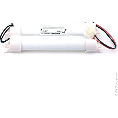 NX - Batterie eclairage secours 3D+3D ST5 Twin Stick Fils + AMP 7.2V 4Ah (1/3)
