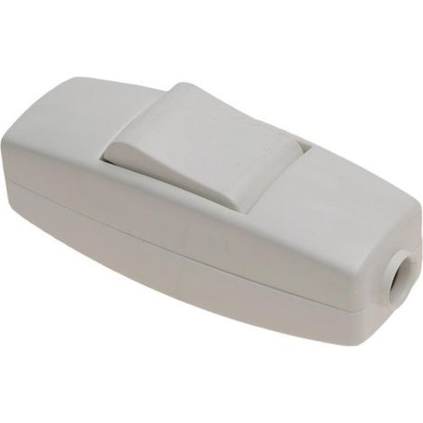 Commutateur pas à pas 10A 250V blanc