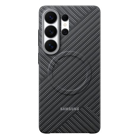 Funda Samsung Carbon Magnet para Samsung Galaxy S26 Ultra Gris Oscuro