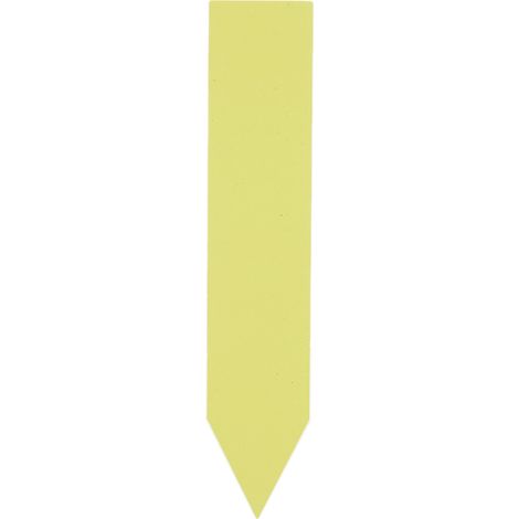 Lot de 100 étiquettes de jardin jaunes pour plantes, marqueurs en plastique pour pots, piquets de semis et identification en pépinière. (1/5)