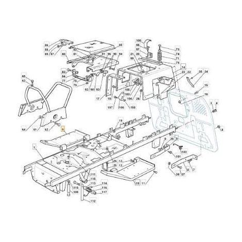 ESTRIBERA DERECHO VNN TC 2000 08/09 ORIGINAL STIGA - 382510041/2