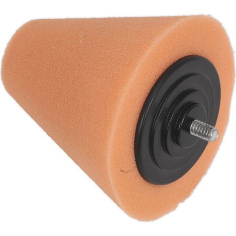 Sealey PTCCHC85O Buffing & Polishing Foam Cone - Orange/Firm (1/3)