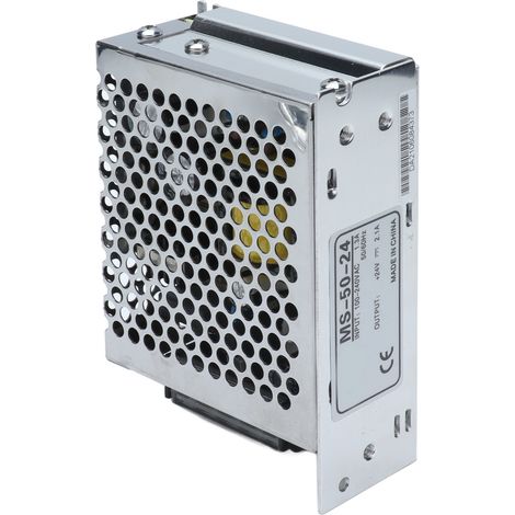Transformateur-interrupteur d'alimentation BERM 100-240 V CA pour ruban LED MS-50-24 (1/5)