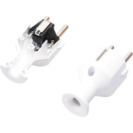Prise orno or-ae-1374 avec connexion à vis norme europlug